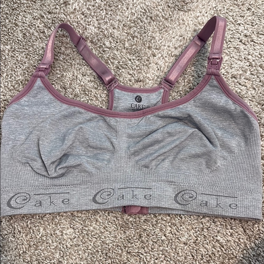 Cake Gray and Pink Comfort Bra Intimates